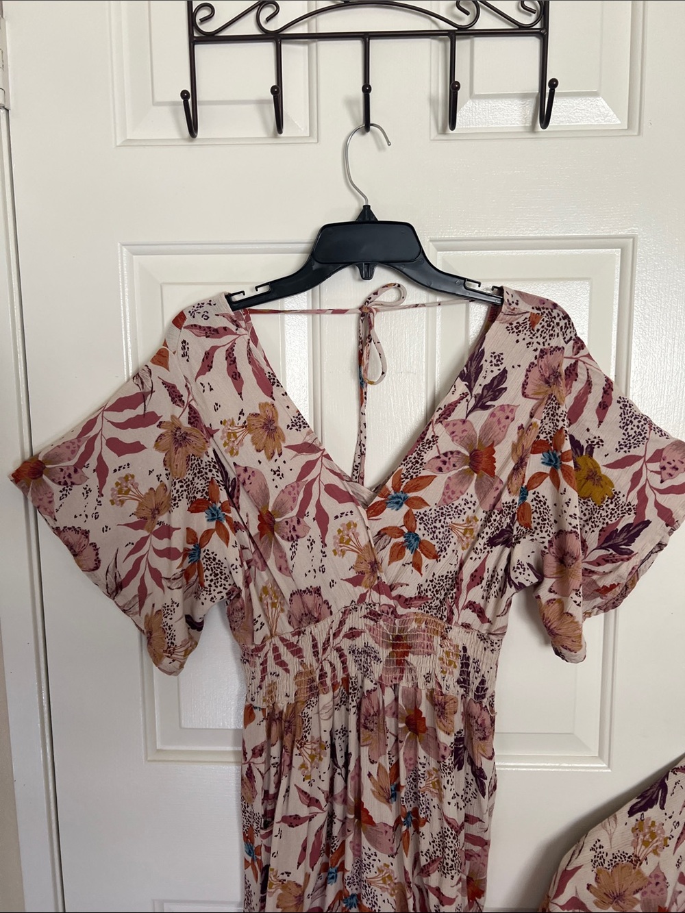Final Touch Blush Pink Floral jumpsuit - Picture 2 of 9